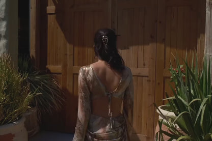 The Golden Buckle Dress